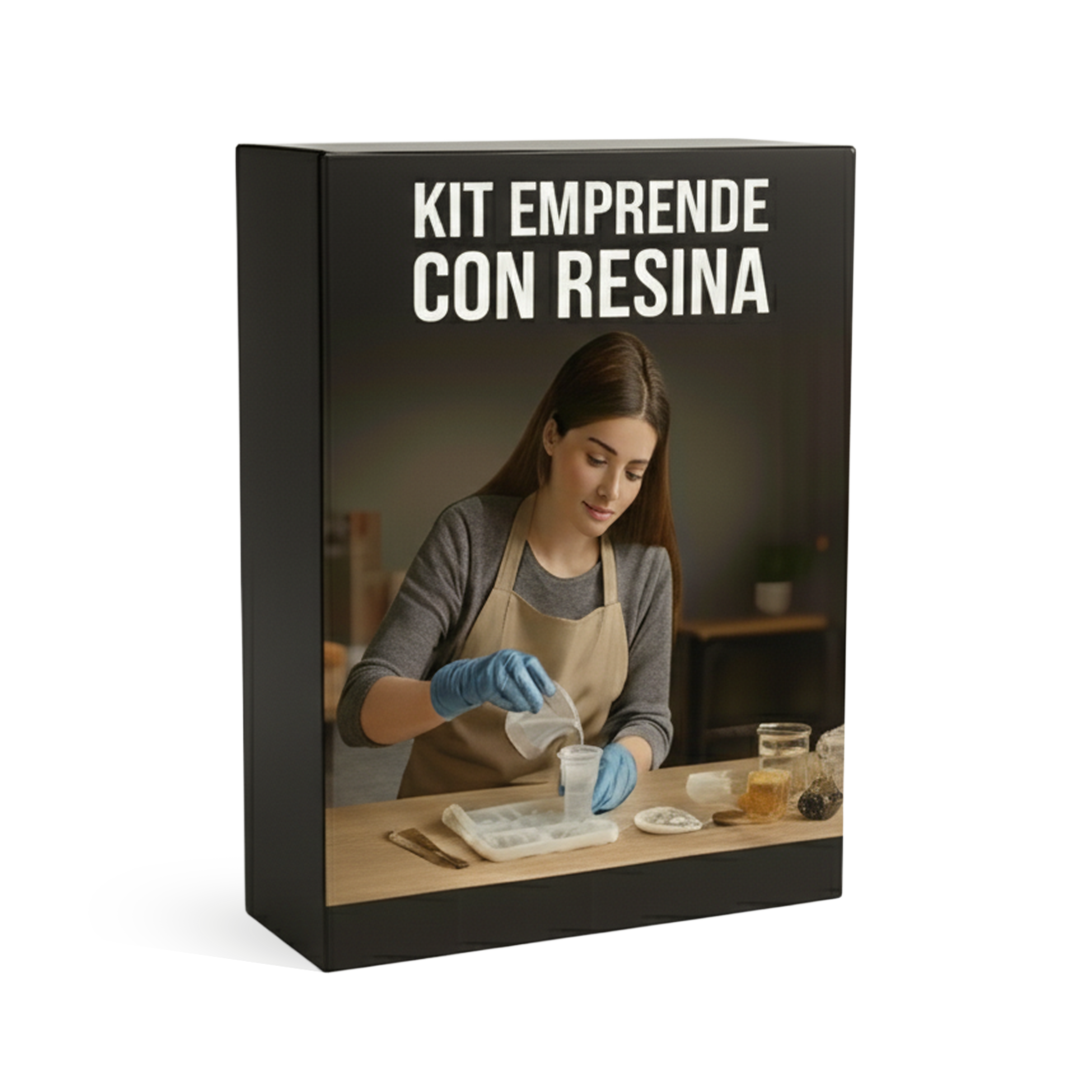 Kit Emprende con Resina + 3 Bonos | Acceso Digital Inmediato